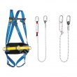 Bezpe�nostn� set postroj + lano + tlumi� p�du