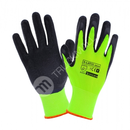 Pracovn� rukavice X-LATOS NEON vel.9